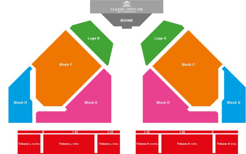 Sitzplan Classic Open Air